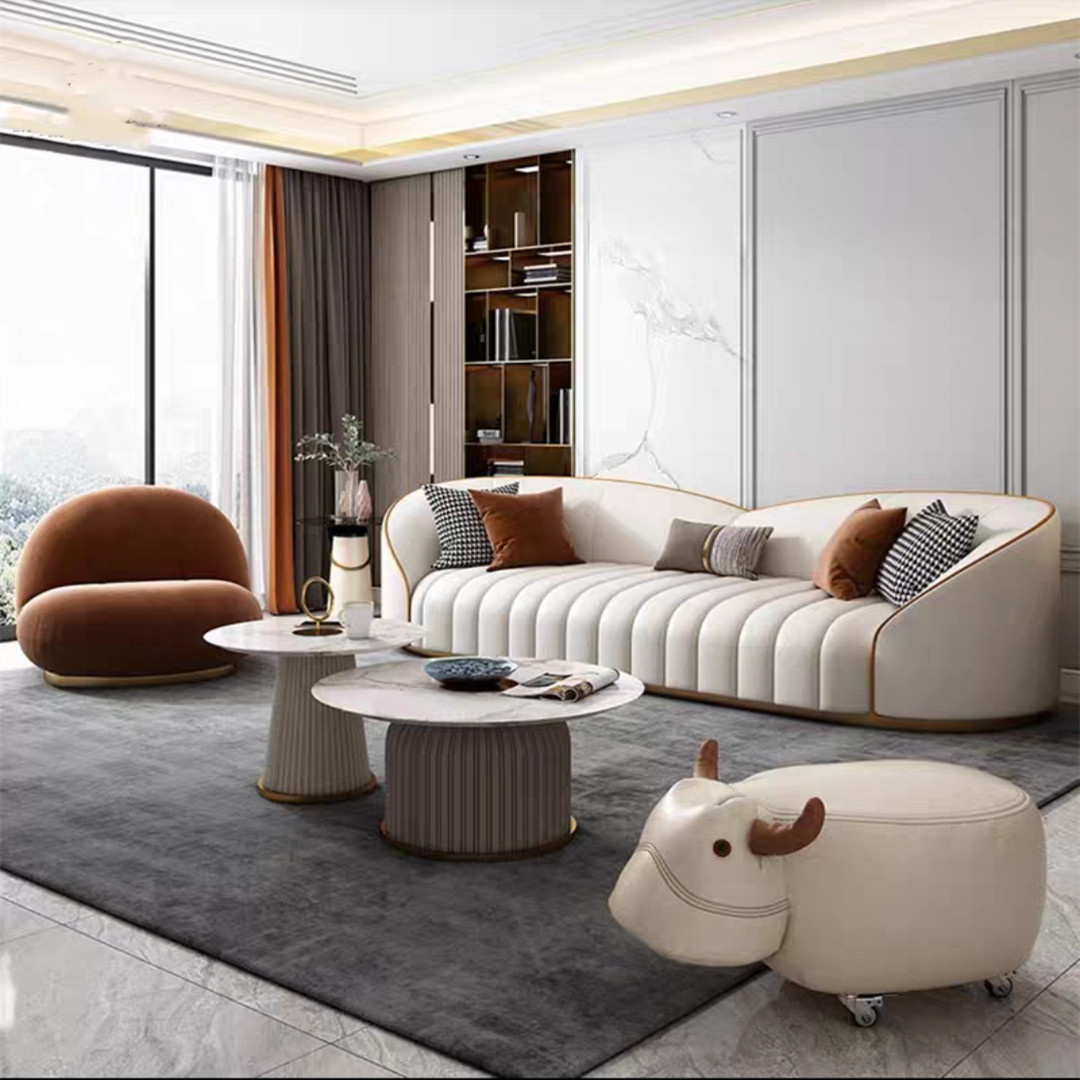 Modern highend leather sofa