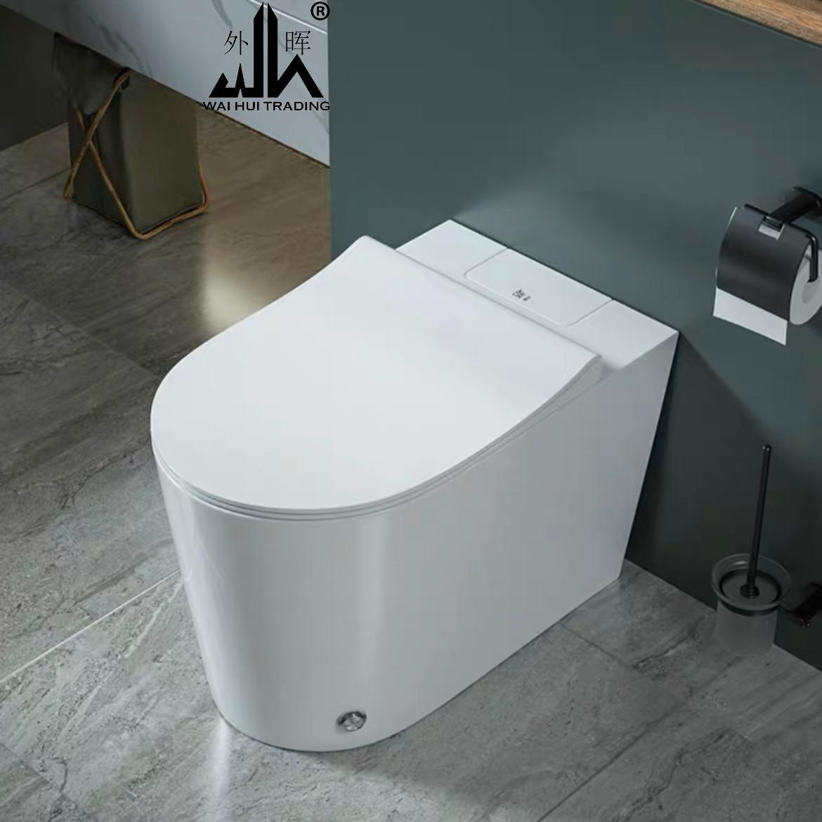 Water-saving small toilet without water tank for flush toilet Electric toilet for domestic toilet.