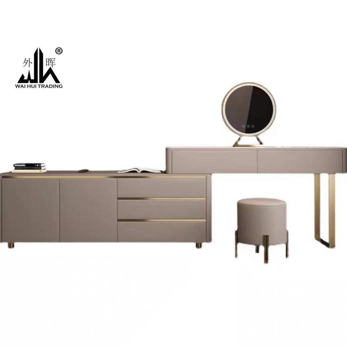 Bedroom dresser master bedroom 2022 new storage cabinet makeup table