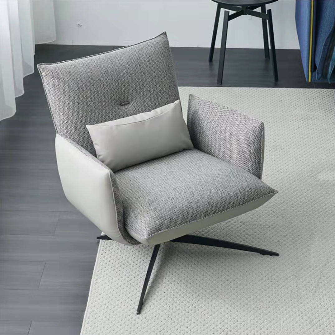 Nordic Light luxury rotatable leisure chair