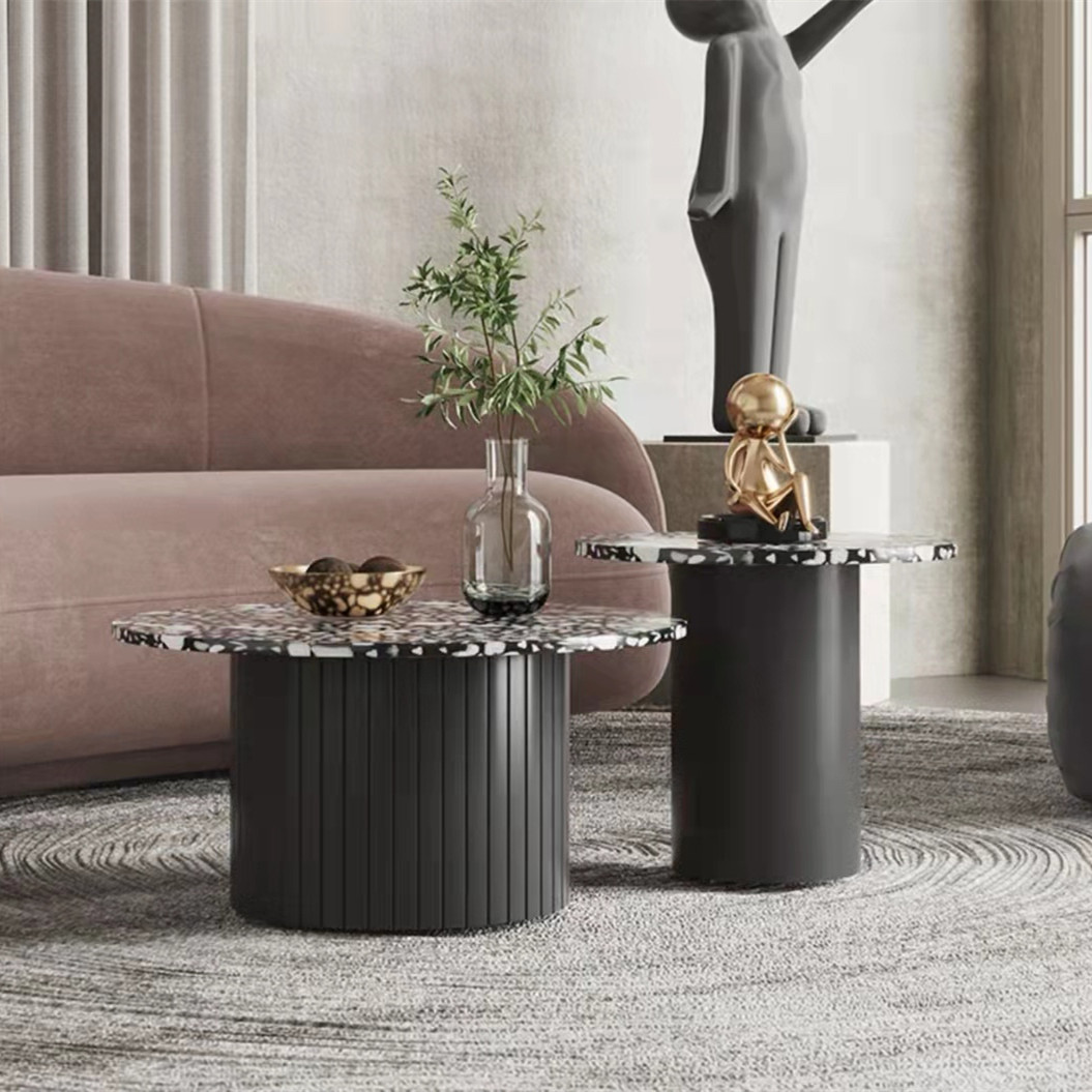 Nordic round simple style coffee table