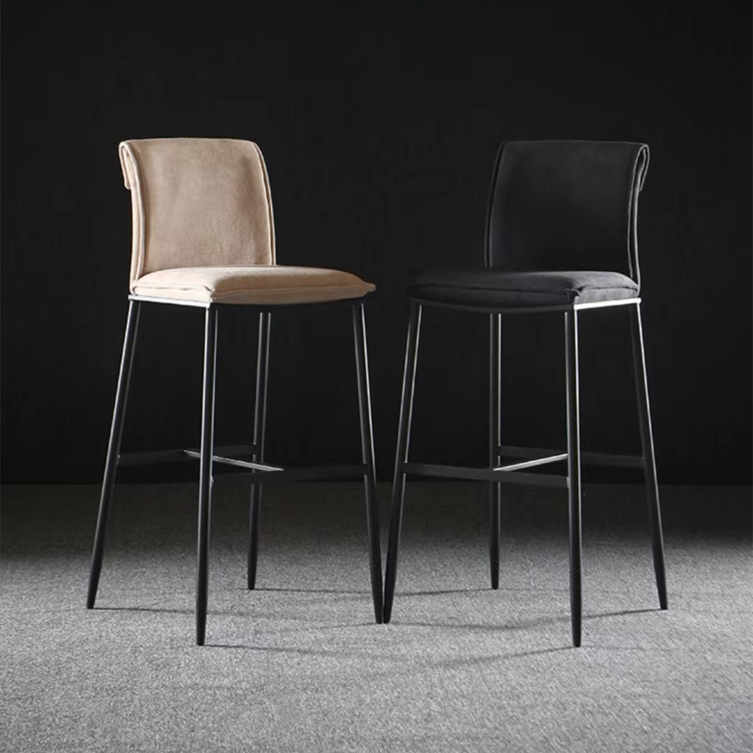 Modern simple bar chair