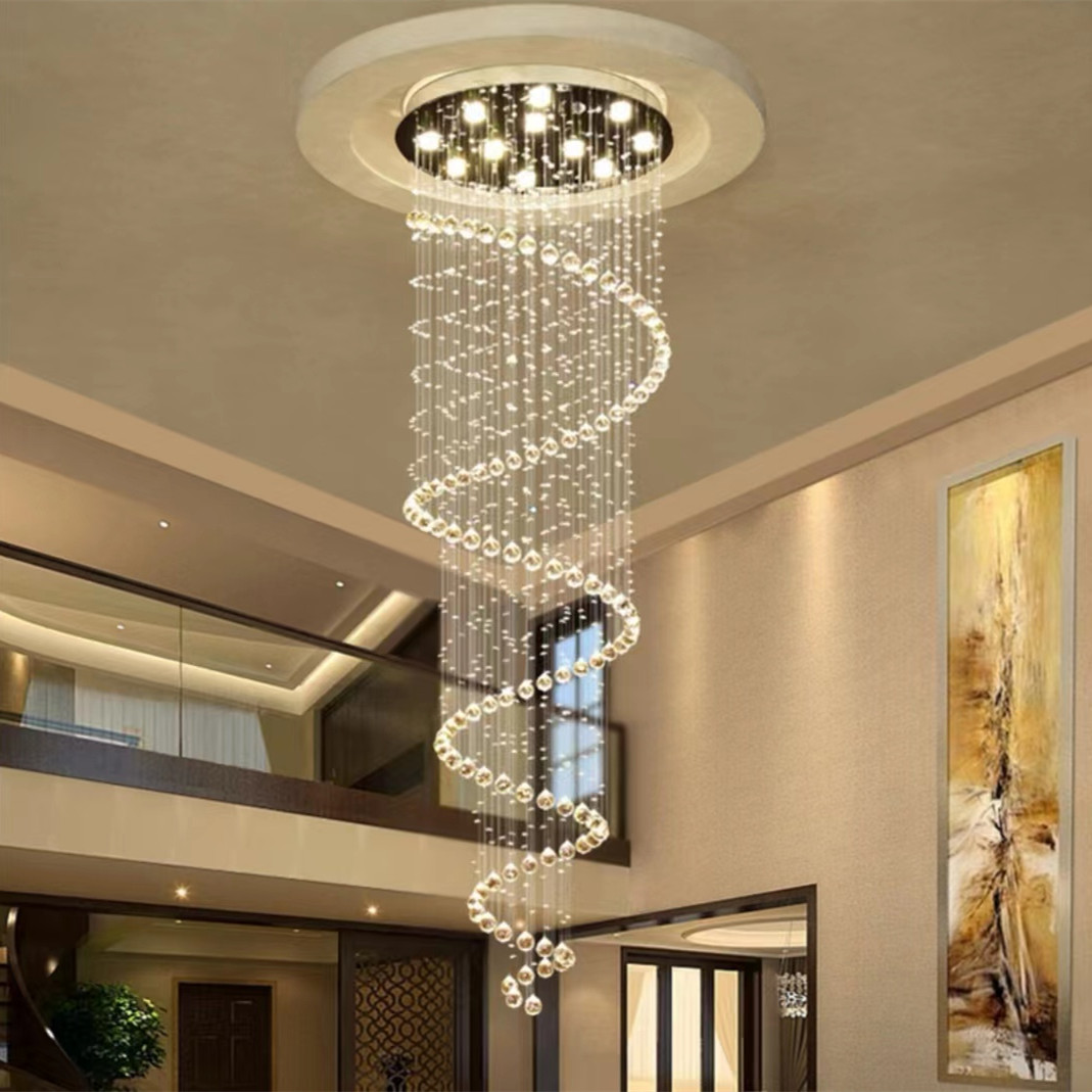 Modern crystal chandelier