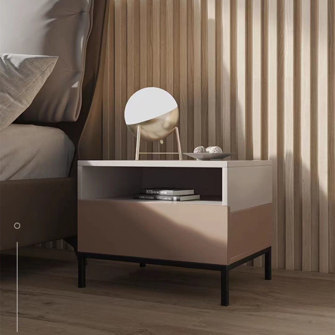 Modern light luxury bedside table