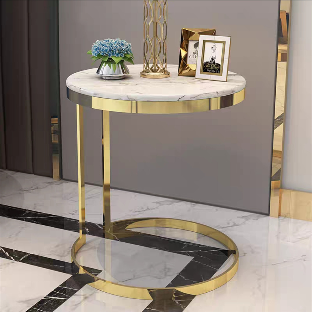 Luxury marble edge table