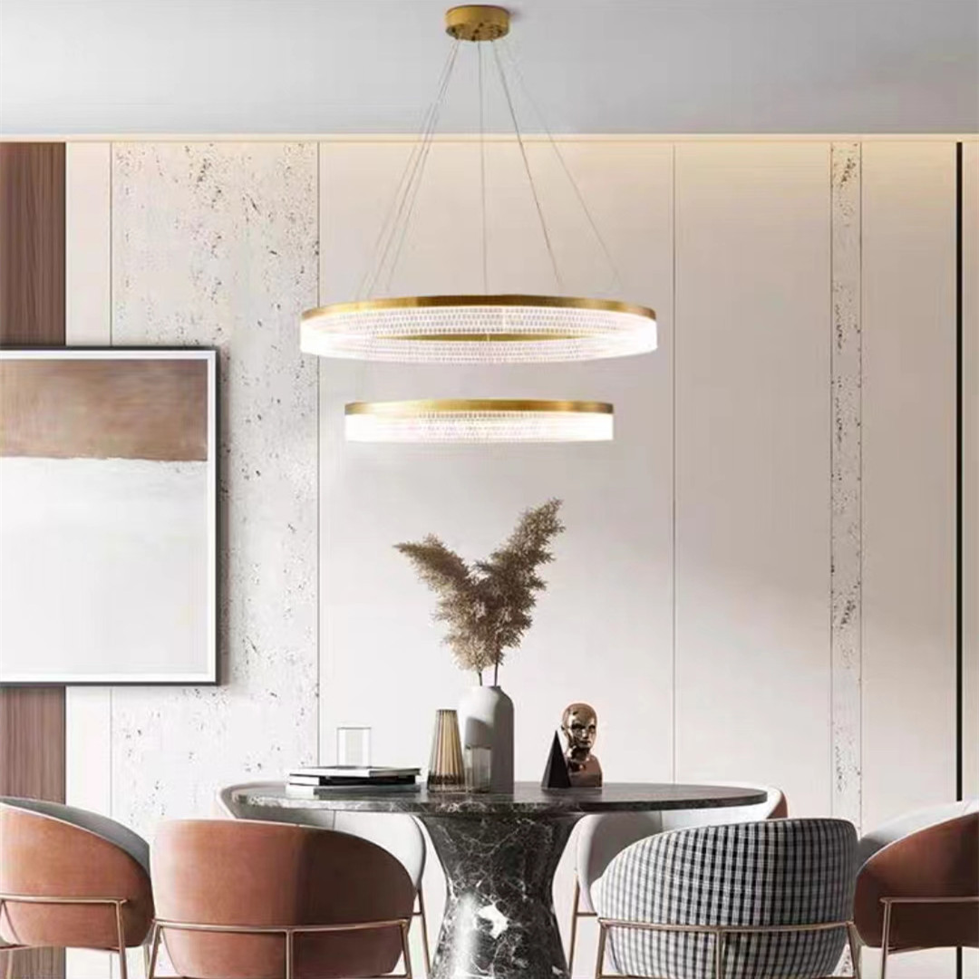 Post modern light luxury creative chandelier
