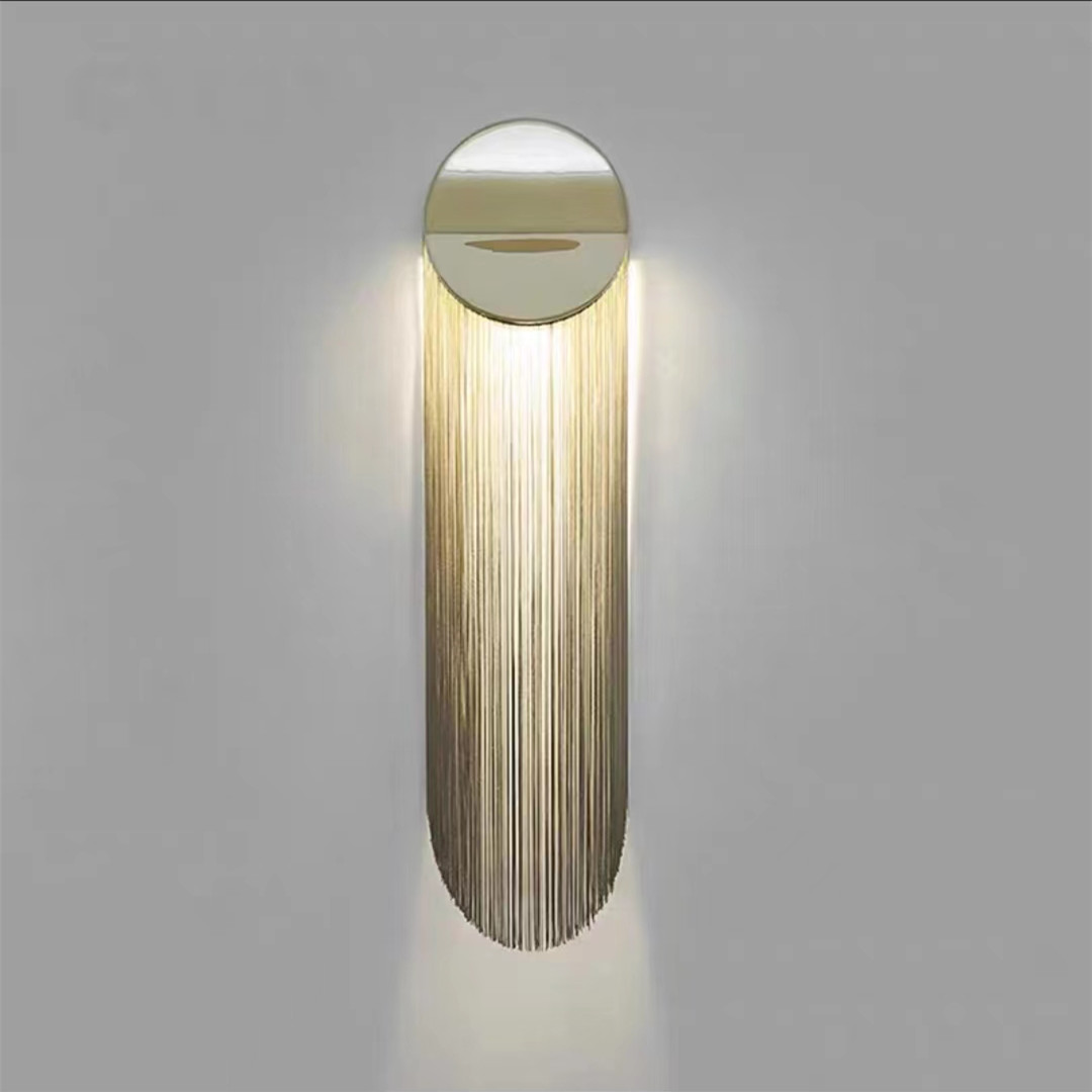 Light luxury creative wall lamp